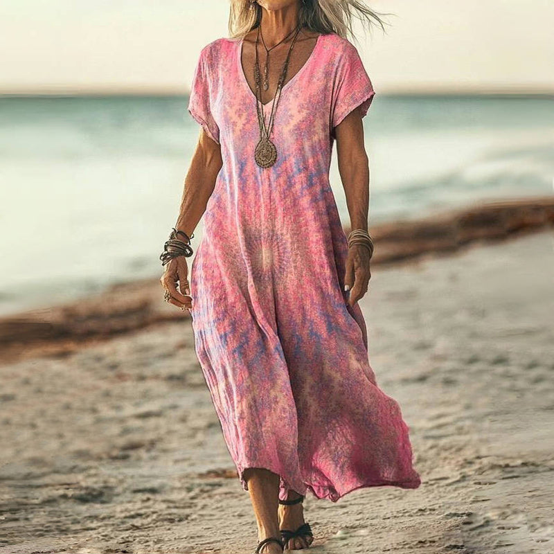 Stephanie |Vintage gradient dress