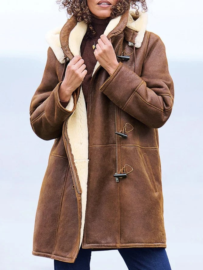 Annabel | Long warm and light down jacket for winter