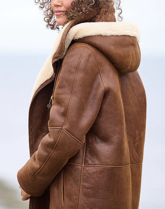 Annabel | Long warm and light down jacket for winter