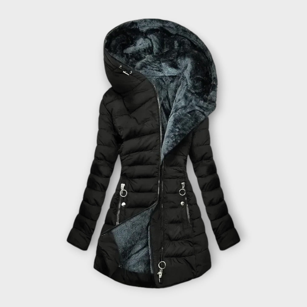 Lisa - Cuddly fur-lining coat