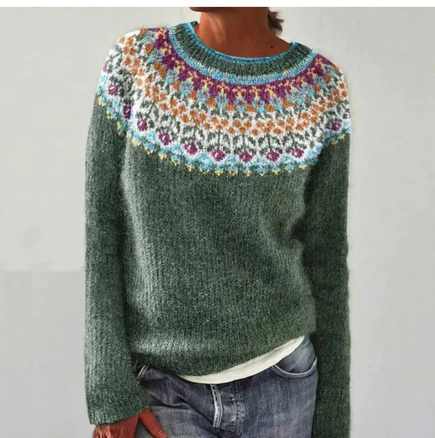 AMÉLIE | COSY KNIT RETRO SWEATER