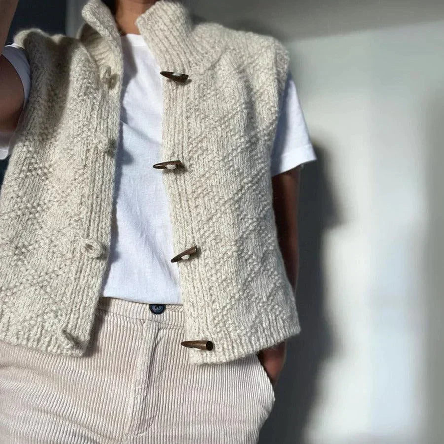 Fiona | Plain Basic Sleeveless Vest