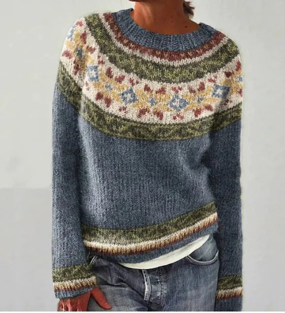 AMÉLIE | COSY KNIT RETRO SWEATER