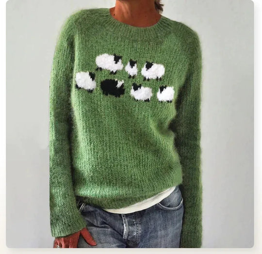 AMÉLIE | COSY KNIT RETRO SWEATER